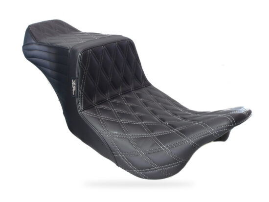 Taverner Motorsports - Seat; FLH'08-24 TailWhip Gunmetal - LP-LK-587DD-GMGREY