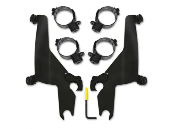 Taverner Motorsports - Windshield Mnt Kit; FLSB'18up Blk - MEM-MEB2047