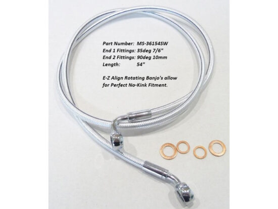 Taverner Motorsports - SC2 EZ Brake Line; FR 54"x35x7/16" - MS-36154SW