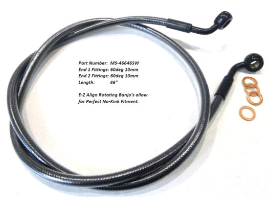 Taverner Motorsports - BP EZ Brake Line; XL'04-13 - MS-46646SW