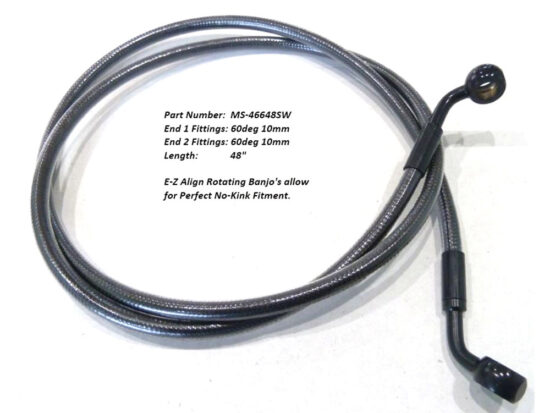 Taverner Motorsports - BP EZ Brake Line; XL'04-13 - MS-46648SW