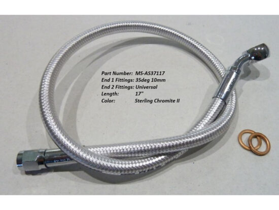 Taverner Motorsports - SC2 Top Brake Line; 17"x35dx10mm - MS-AS37117