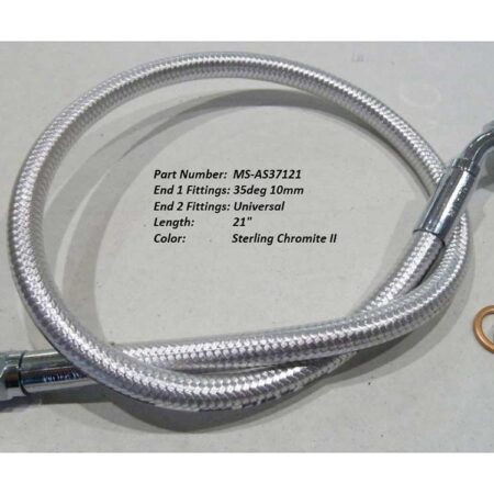 Taverner Motorsports - SC2 Top Brake Line; 21"x35dx10mm - MS-AS37121