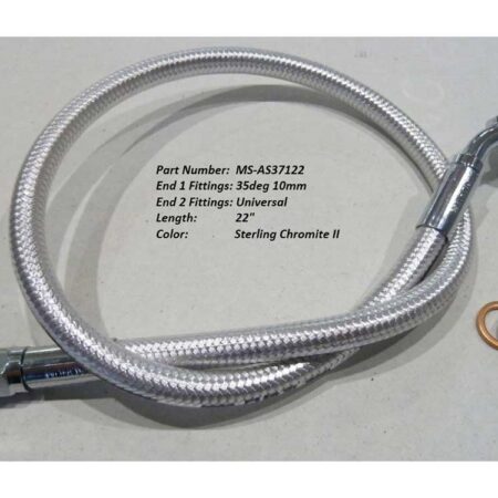 Taverner Motorsports - SC2 Top Brake Line; 22"x35dx10mm - MS-AS37122