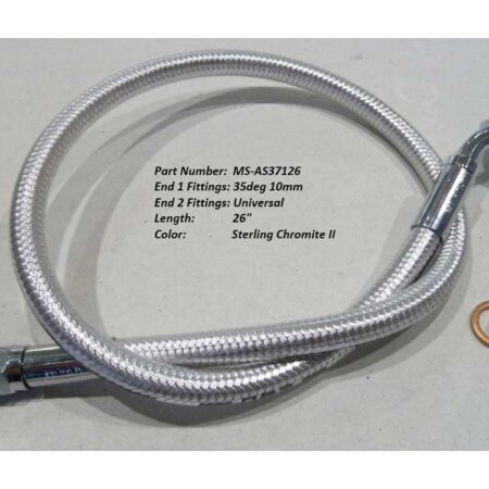 Taverner Motorsports - SC2 Top Brake Line; 26"x35dx10mm - MS-AS37126