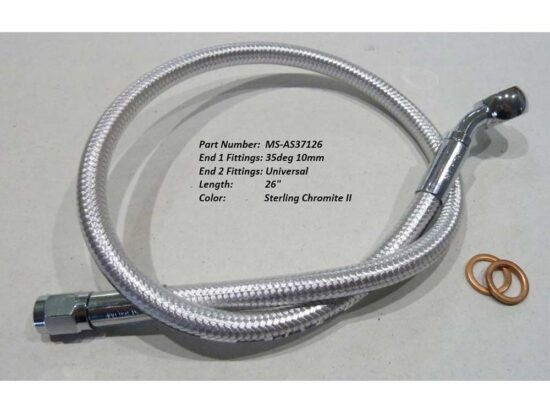 Taverner Motorsports - SC2 Top Brake Line; 26"x35dx10mm - MS-AS37126