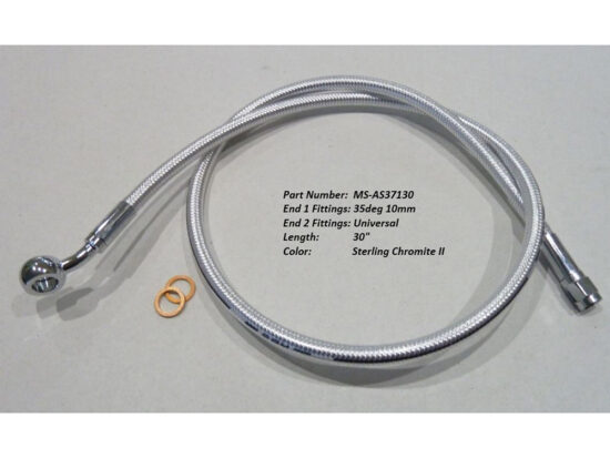 Taverner Motorsports - SC2 Top Brake Line; 30"x35dx10mm - MS-AS37130