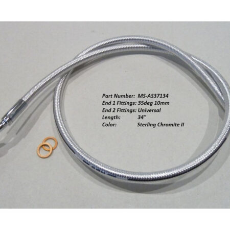 Taverner Motorsports - SC2 Top Brake Line; 34"x35dx10mm - MS-AS37134