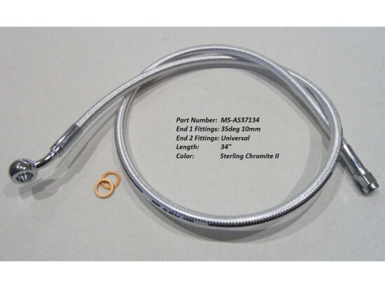 Taverner Motorsports - SC2 Top Brake Line; 34"x35dx10mm - MS-AS37134