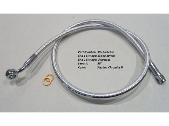 Taverner Motorsports - SC2 Top Brake Line; 38"x35dx10mm - MS-AS37138