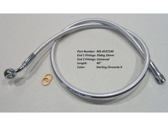 Taverner Motorsports - SC2 Top Brake Line; 40"x35dx10mm - MS-AS37140