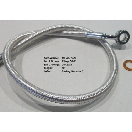 Taverner Motorsports - SC2 Top Brake Line; 28"x35dx7/16" - MS-AS37928