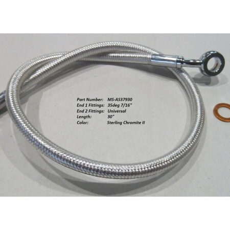 Taverner Motorsports - SC2 Top Brake Line; 30"x35dx7/16" - MS-AS37930