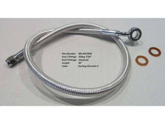 Taverner Motorsports - SC2 Top Brake Line; 30"x35dx7/16" - MS-AS37930