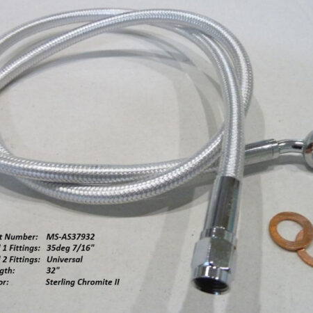 Taverner Motorsports - SC2 Top Brake Line; 32"x35dx7/16" - MS-AS37932