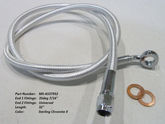 Taverner Motorsports - SC2 Top Brake Line; 32"x35dx7/16" - MS-AS37932