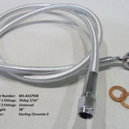 Taverner Motorsports - SC2 Top Brake Line; 38"x35dx7/16" - MS-AS37938