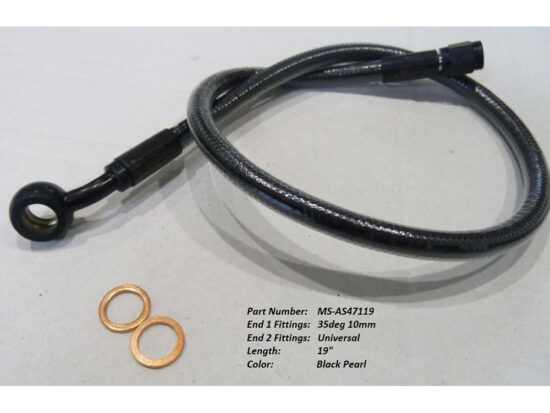 Taverner Motorsports - BP Top Brake Line; 19"x35dx10mm - MS-AS47119