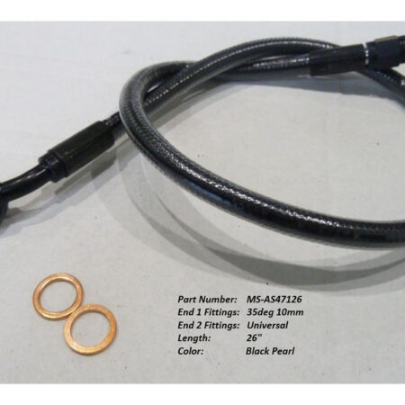 Taverner Motorsports - BP Top Brake Line; 26"x35dx10mm - MS-AS47126