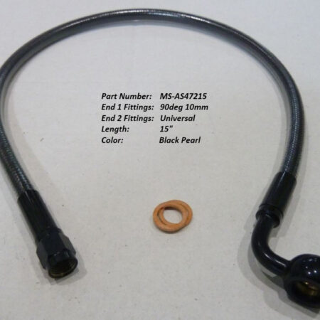 Taverner Motorsports - BP Top Brake Line; 15"x90dx10mm - MS-AS47215