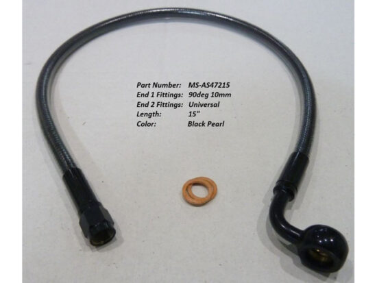 Taverner Motorsports - BP Top Brake Line; 15"x90dx10mm - MS-AS47215