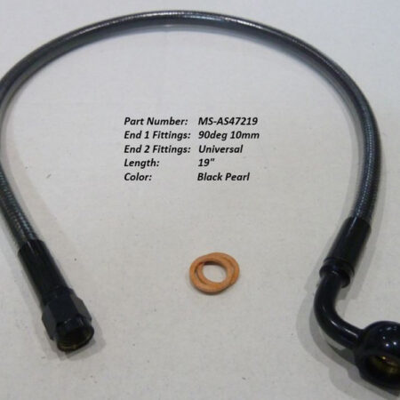 Taverner Motorsports - BP Top Brake Line; 19"x90dx10mm - MS-AS47219