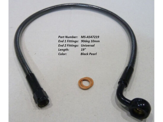 Taverner Motorsports - BP Top Brake Line; 19"x90dx10mm - MS-AS47219