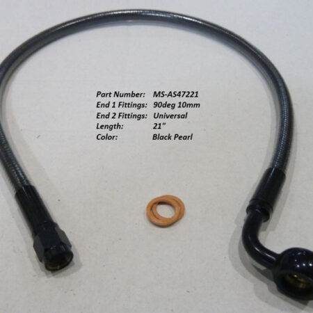 Taverner Motorsports - BP Top Brake Line; 21"x90dx10mm - MS-AS47221