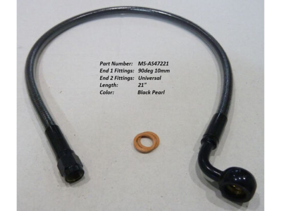 Taverner Motorsports - BP Top Brake Line; 21"x90dx10mm - MS-AS47221