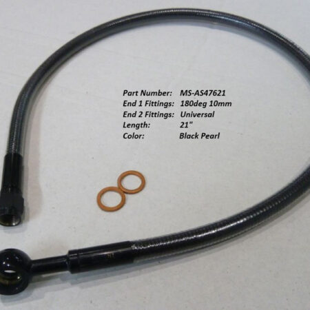 Taverner Motorsports - BP Top Brake Line; 21"x180dx10mm - MS-AS47621