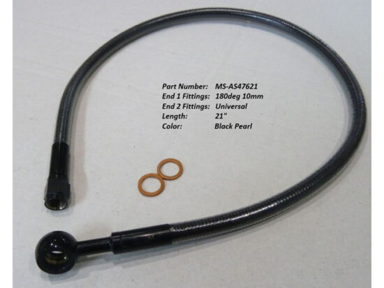 Taverner Motorsports - BP Top Brake Line; 21"x180dx10mm - MS-AS47621