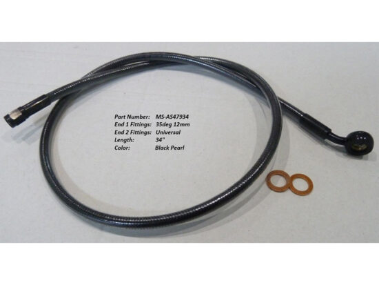 Taverner Motorsports - BP Top Brake Line; 34"x35dx7/16" - MS-AS47934