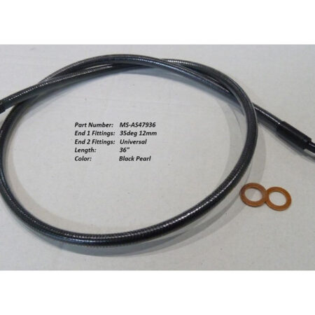 Taverner Motorsports - BP Top Brake Line; 36"x35dx7/16" - MS-AS47936