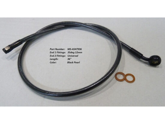 Taverner Motorsports - BP Top Brake Line; 36"x35dx7/16" - MS-AS47936