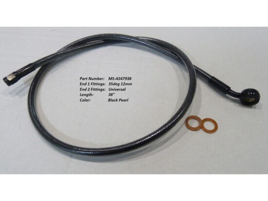 Taverner Motorsports - BP Top Brake Line; 38"x35dx7/16" - MS-AS47938