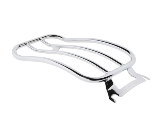 Taverner Motorsports - Solo Luggage Rack; FLH'97up Chr - MWL-430