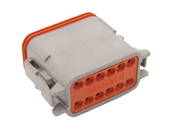 Taverner Motorsports - Deutsch Plug; 12-Wire Grey - NMZ-DP-12G