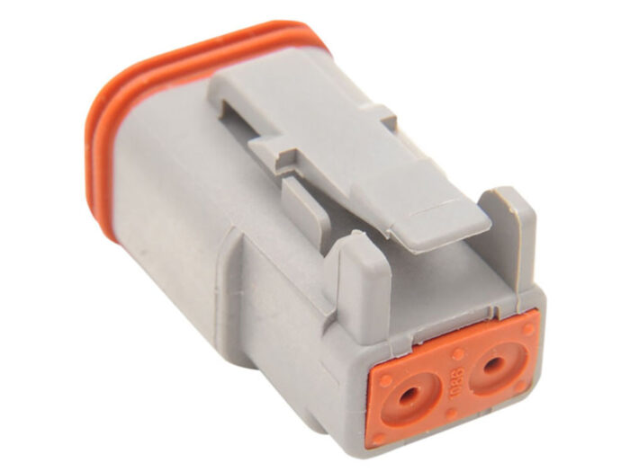 Taverner Motorsports - Deutsch Plug; 2-Wire Grey - NMZ-DP-2G