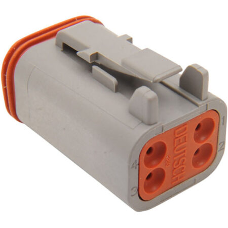 Taverner Motorsports - Deutsch Plug; 4-Wire Grey - NMZ-DP-4G