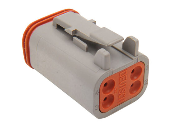 Taverner Motorsports - Deutsch Plug; 4-Wire Grey - NMZ-DP-4G