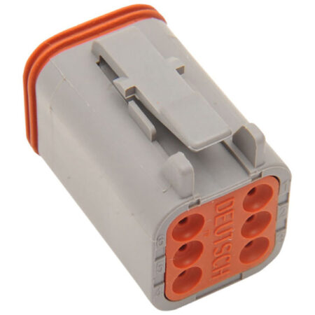 Taverner Motorsports - Deutsch Plug; 6-Wire Grey - NMZ-DP-6G