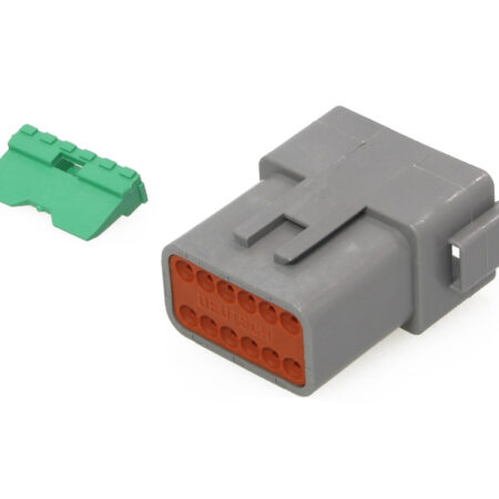 Taverner Motorsports - Deutsch Receptacle; 12-Wire Grey - NMZ-DR-12G