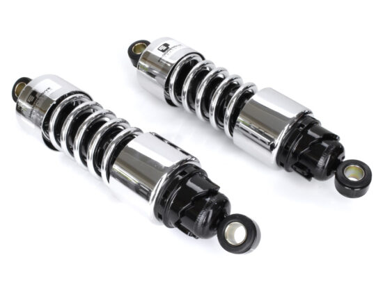 Taverner Motorsports - Shocks RR; FLH'06up 11.5" Chr - PS-412-4074C