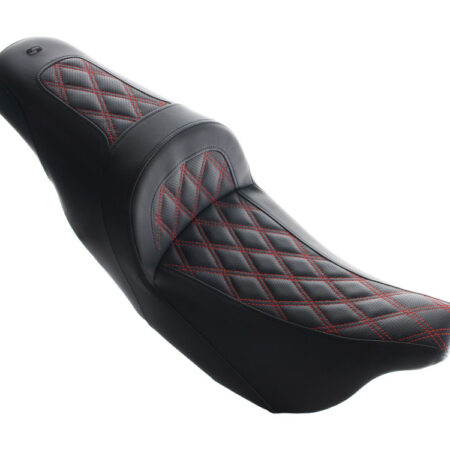 Taverner Motorsports - Seat; FLH'08-24 Slim LS RED - SAD-808-07B-162RD