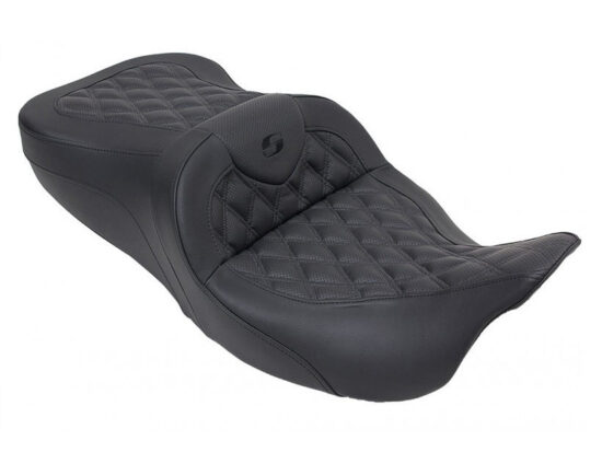 Taverner Motorsports - Seat; FLH'08-24 RoadSofa-LS Blk - SAD-808-07B-182