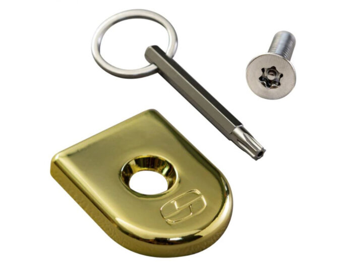 Taverner Motorsports - Security Seat Bolt; H-D ATAB Gold - SAD-8910GO