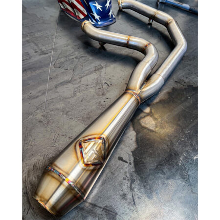 Taverner Motorsports - Exhaust; FLH'17up 2:1 L/Splitter - SPC-2-001