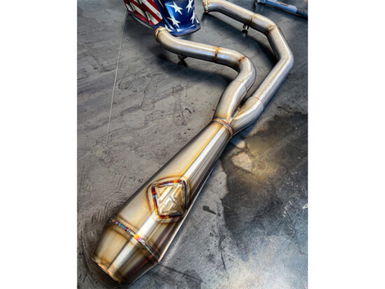 Taverner Motorsports - Exhaust; FLH'17up 2:1 L/Splitter - SPC-2-001