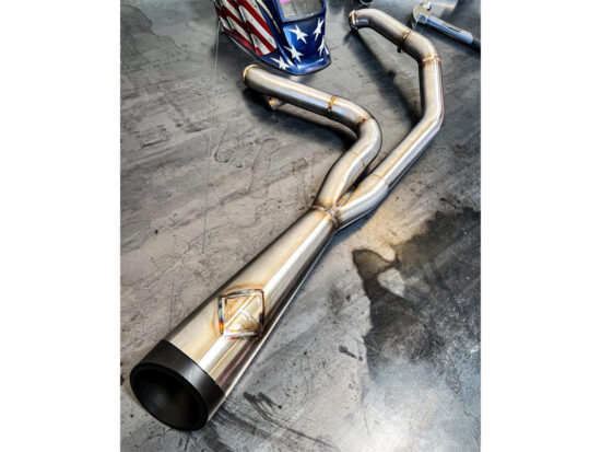 Taverner Motorsports - Exhaust; FLH'17up 2:1 Cutback - SPC-2-002