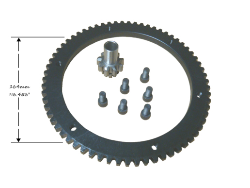 Taverner Motorsports - Starter Ring Gear Kit; 66T BT'94-97 - SPY-468040